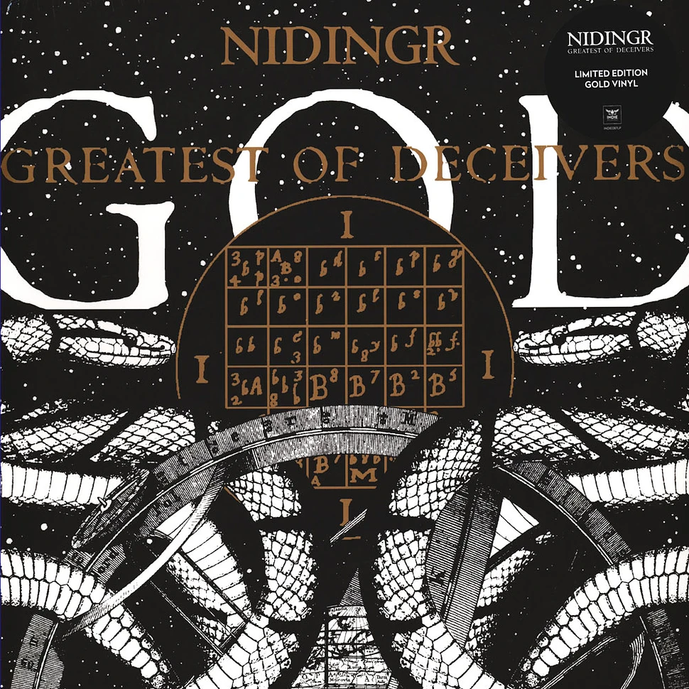 Nidingr - Greatest Of Deceivers Gold Vnyl Edition