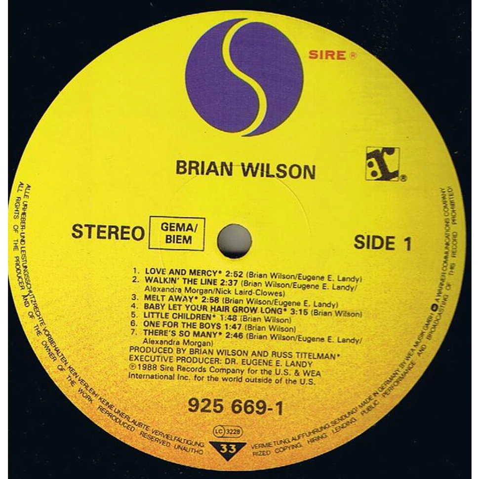 Brian Wilson - Brian Wilson