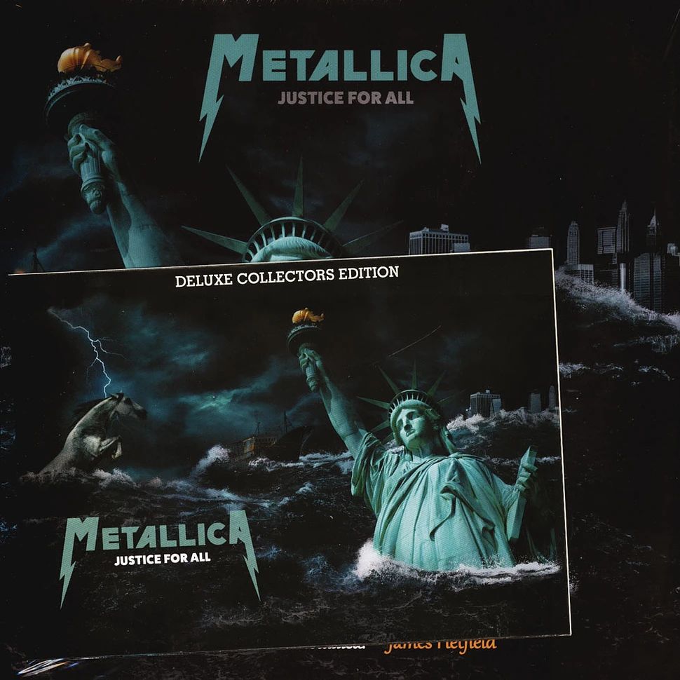 Metallica - Justice For All - Woodstock Splatter Vinyl Edition