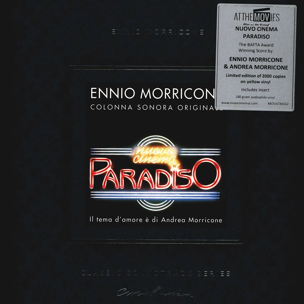 Ennio Morricone - Nuovo Cinema Paradiso Yellow Vinyl Edition
