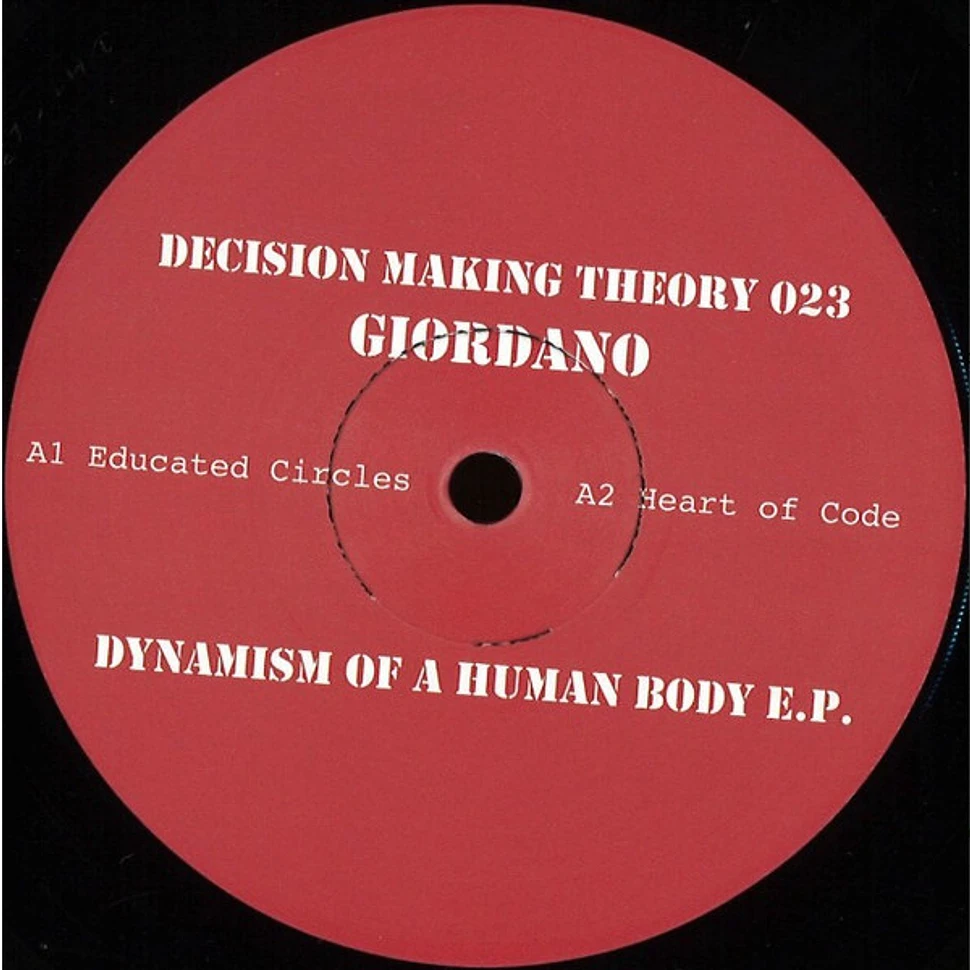 Giordanø - Dynamism of a Human Body E.P.
