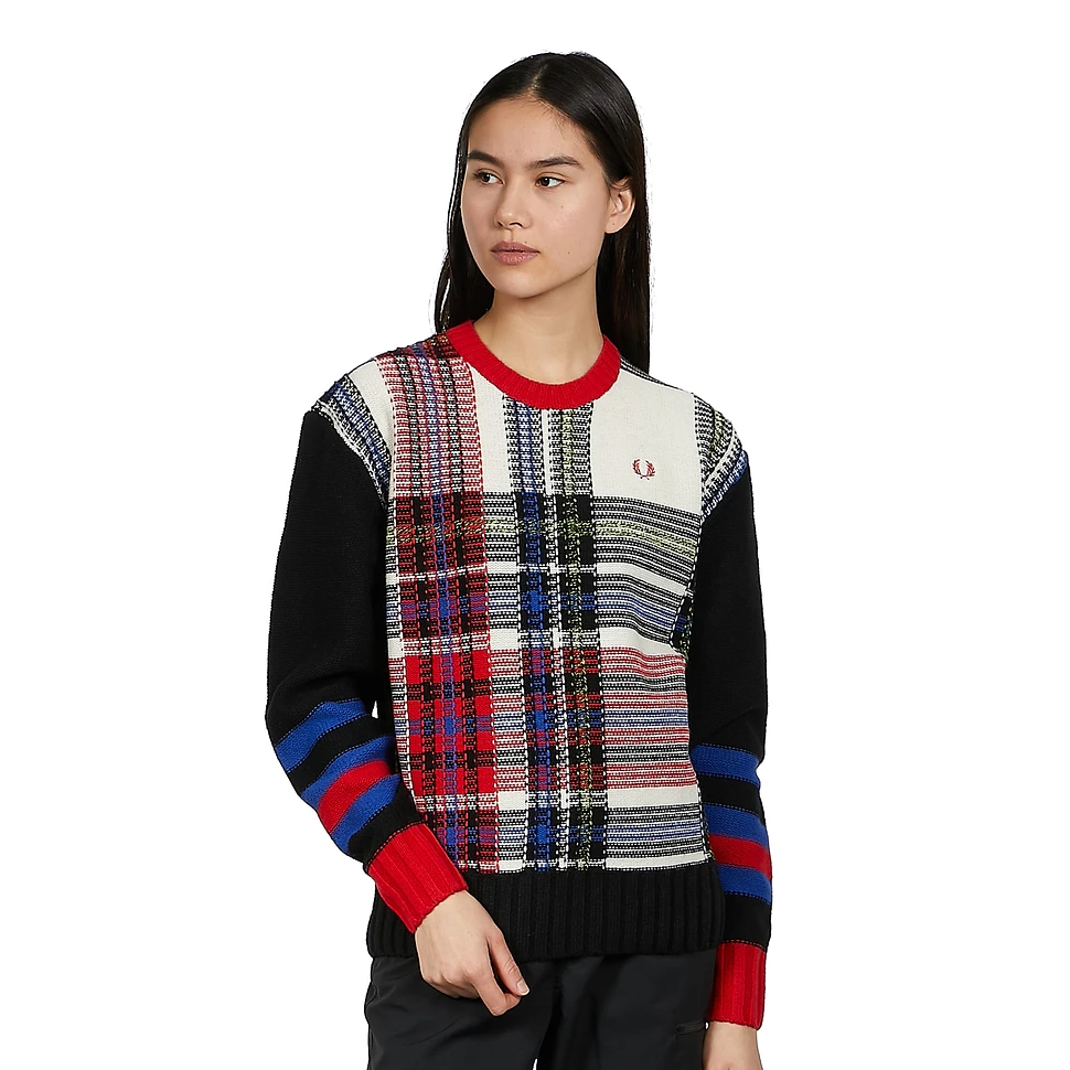 Fred Perry - Reverse Tartan Jumper