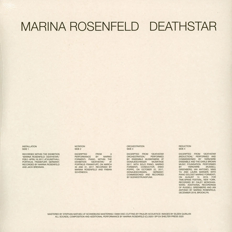 Marina Rosenfeld - Death Star