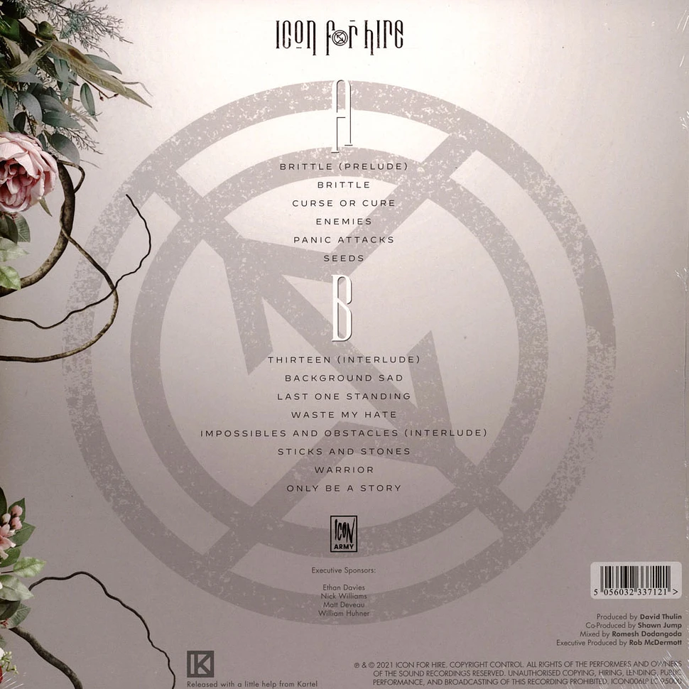 Icon For Hire - Amorphous Black Vinyl Edition