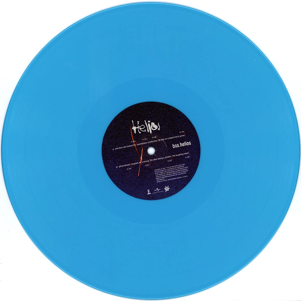 Phillip Boa & The Voodooclub - Helios Remastered Limited Blue Vinyl Edition