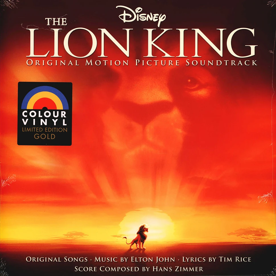 V.A. - OST The Lion King Limited Gold Vinyl Edition