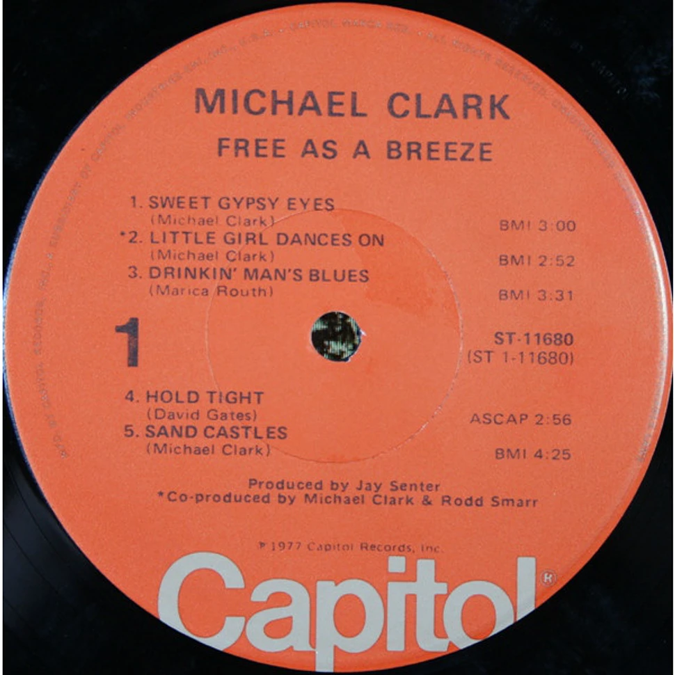 Michael Clark - Free As A Breeze