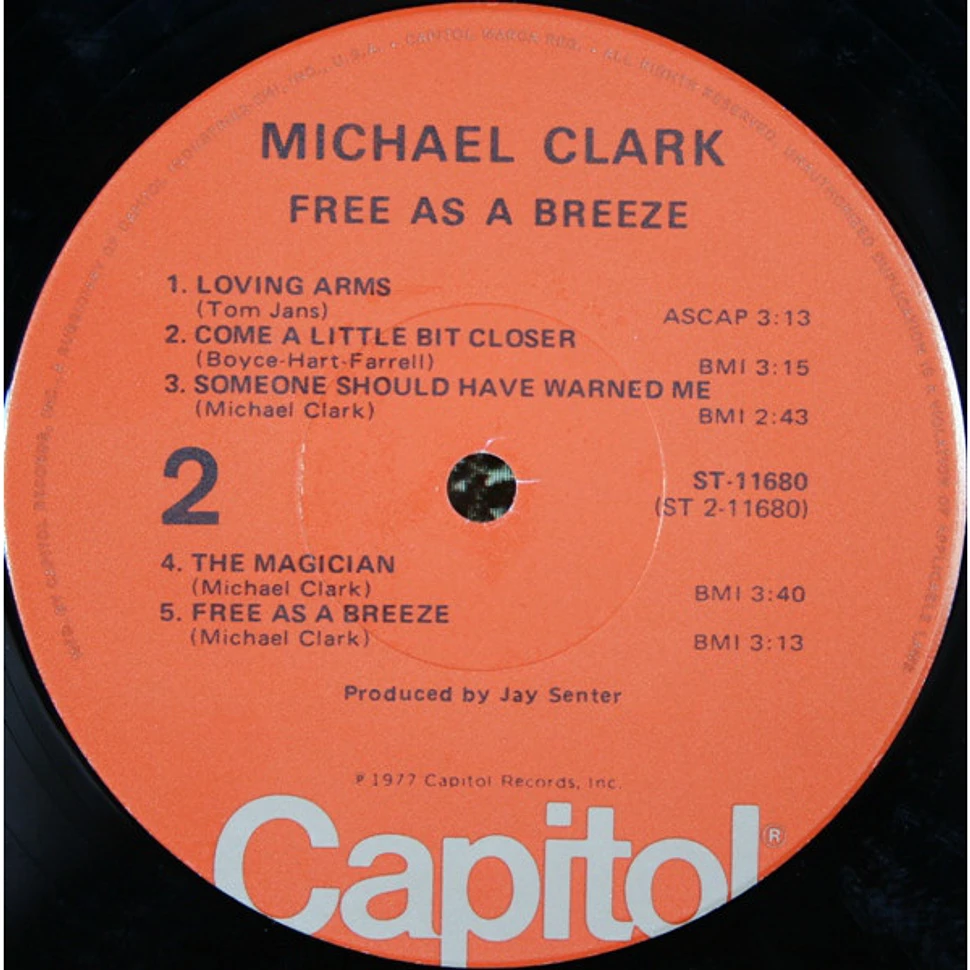 Michael Clark - Free As A Breeze