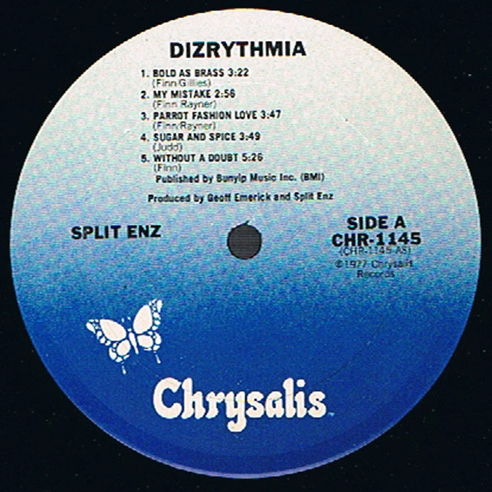 Split Enz - Dizrythmia