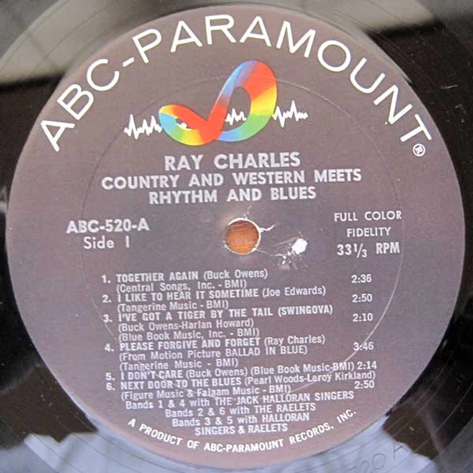 Ray Charles - Country And Western Meets Rhythm And Blues