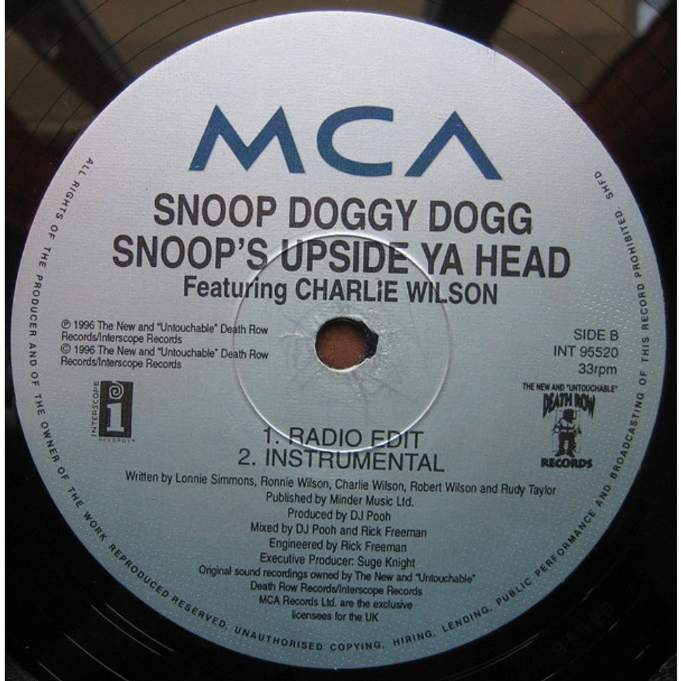 Snoop Dogg Featuring Charlie Wilson - Snoop's Upside Ya Head