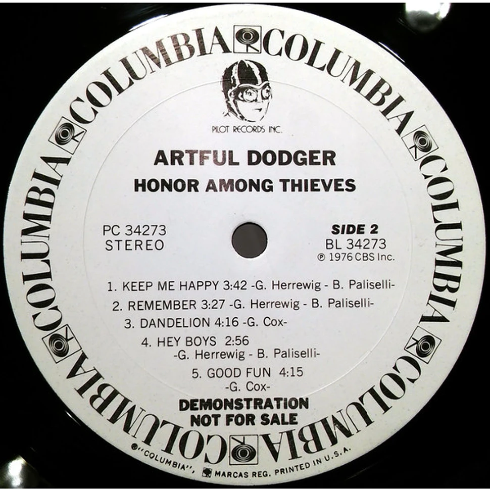 Artful Dodger - Honor Among Thieves