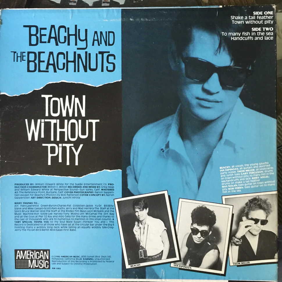 Beachy And The Beachnuts - Town Without Pity