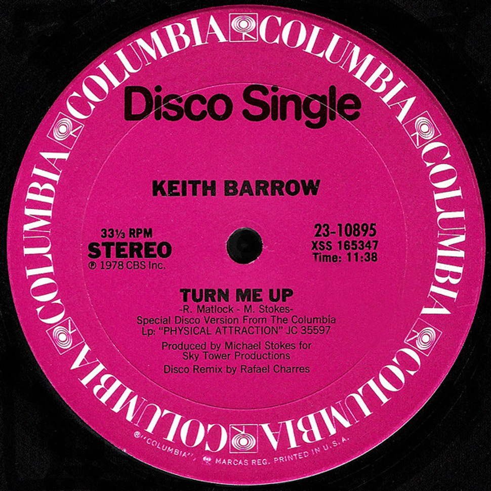 Keith Barrow - Turn Me Up