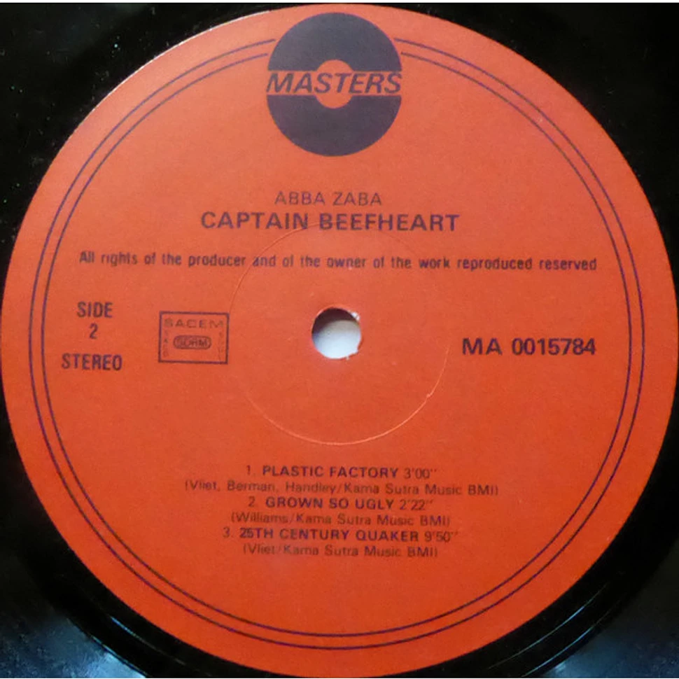 Captain Beefheart - Abba Zaba