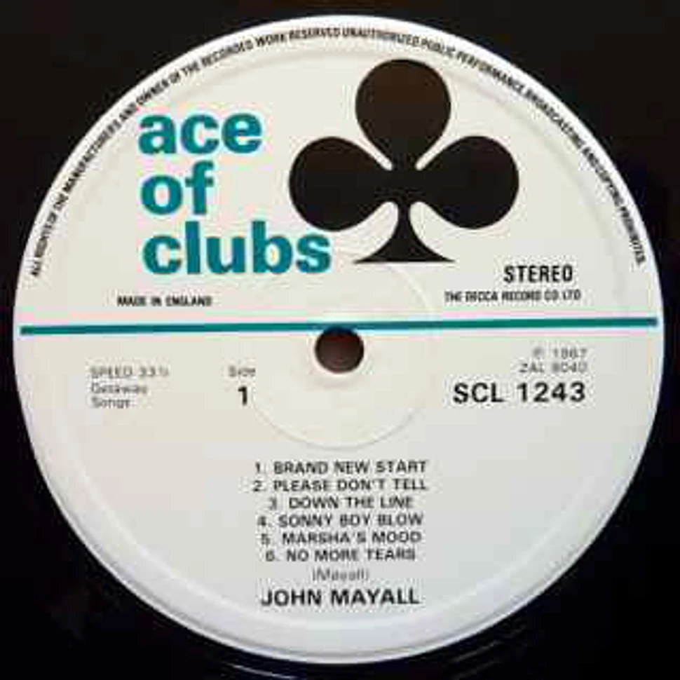 John Mayall - The Blues Alone