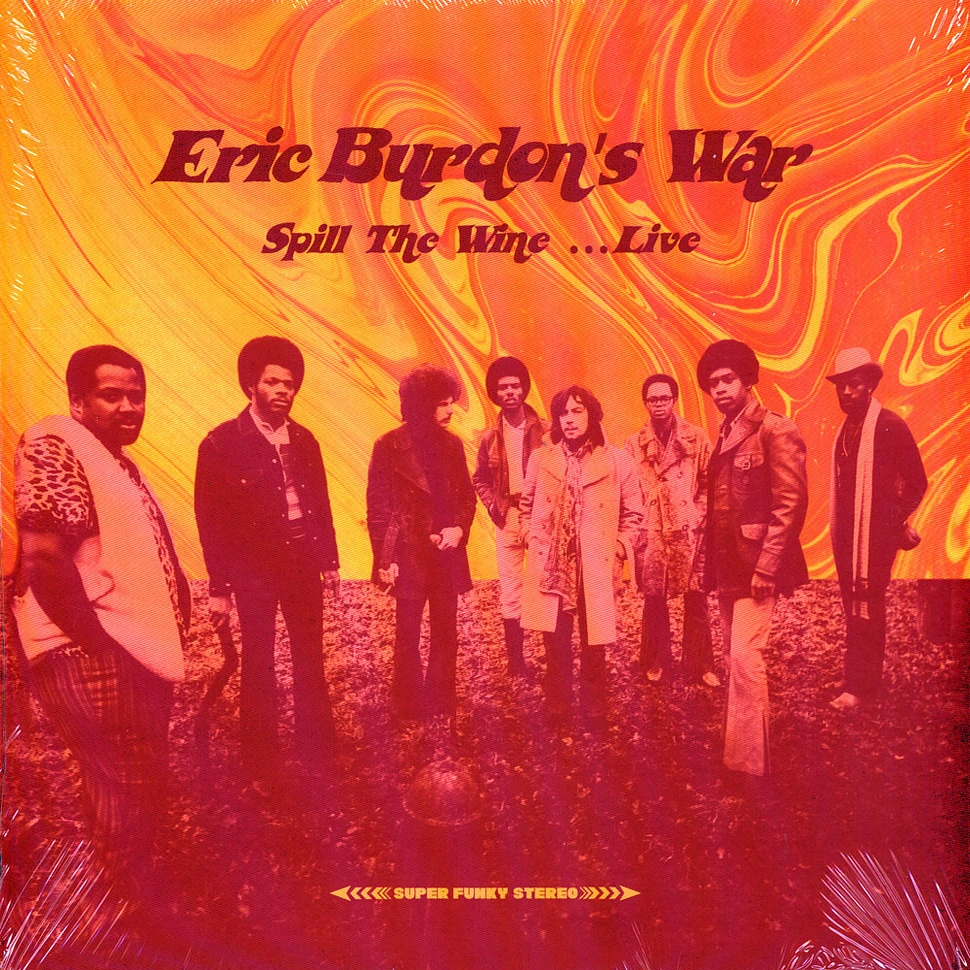 Eric Burdon's War - Spill The Wine - Live Orange Vinyl Edition