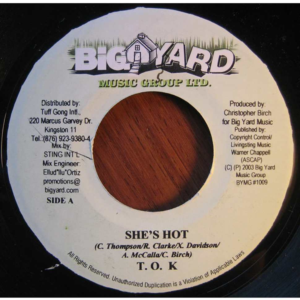 T.O.K. / Christopher Birch - She's Hot / Birch In A Mirror