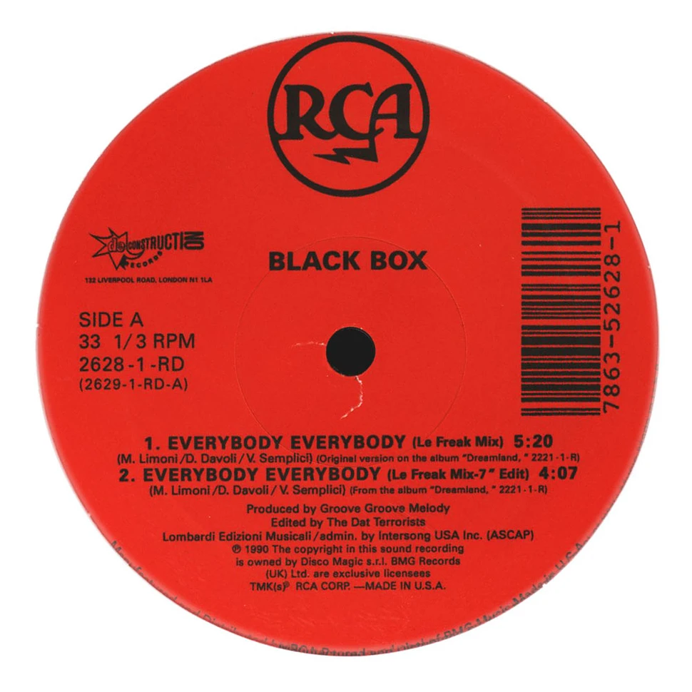 Black Box - Everybody Everybody