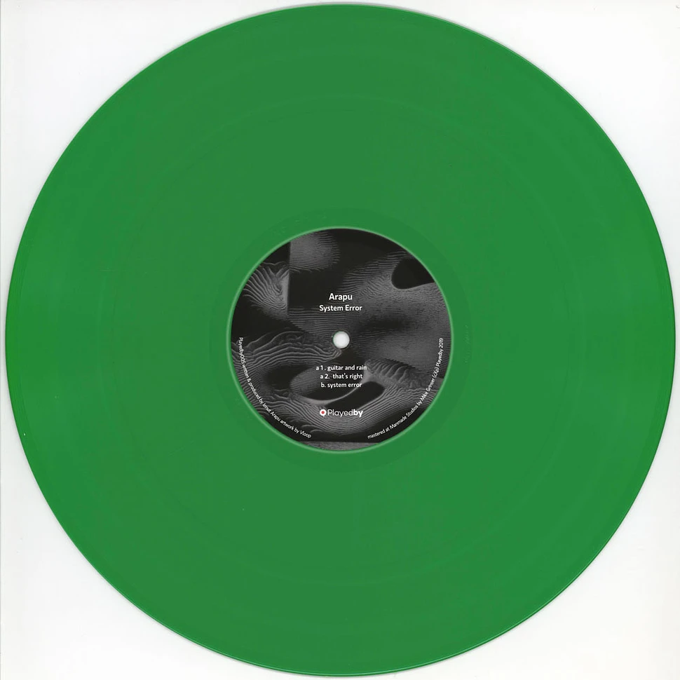 Arapu - System Error EP Colored Vinyl Edition