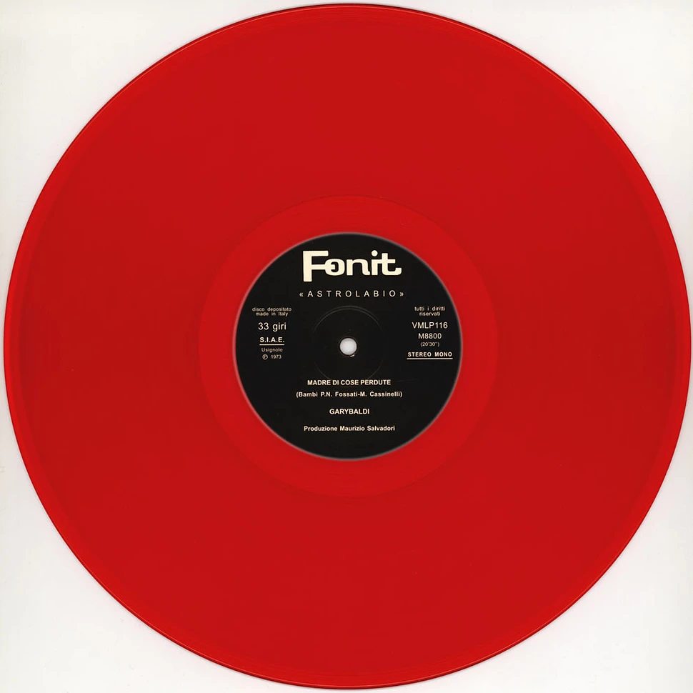 Garybaldi - Astrolabio Red Vinyl Edition