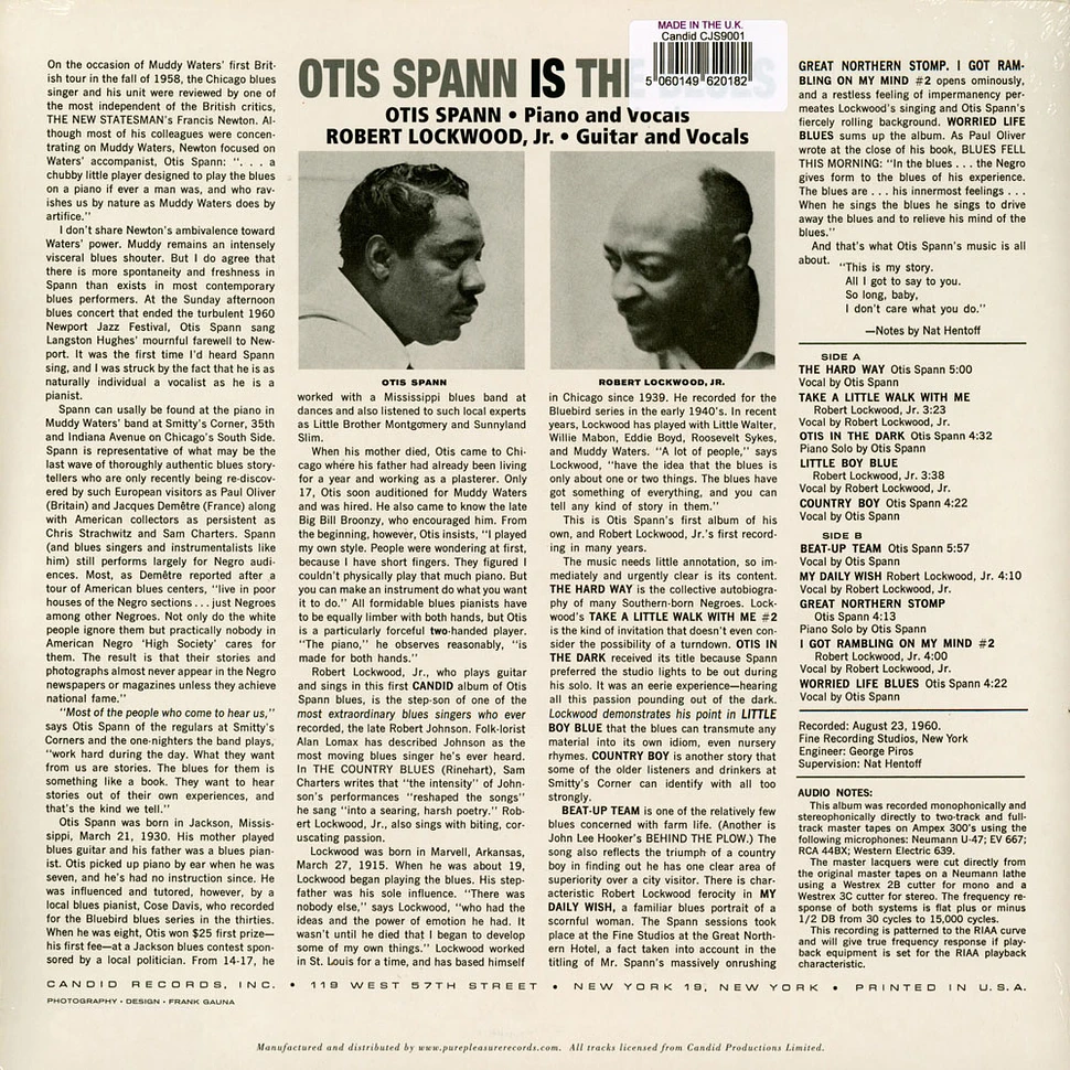 Otis Spann Is The Blues - Otis Spann Is The Blues