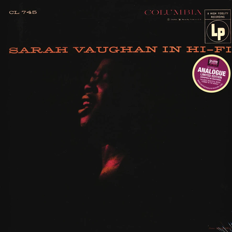 Sarah Vaughan In Hi-Fi - Sarah Vaughan In Hi-Fi
