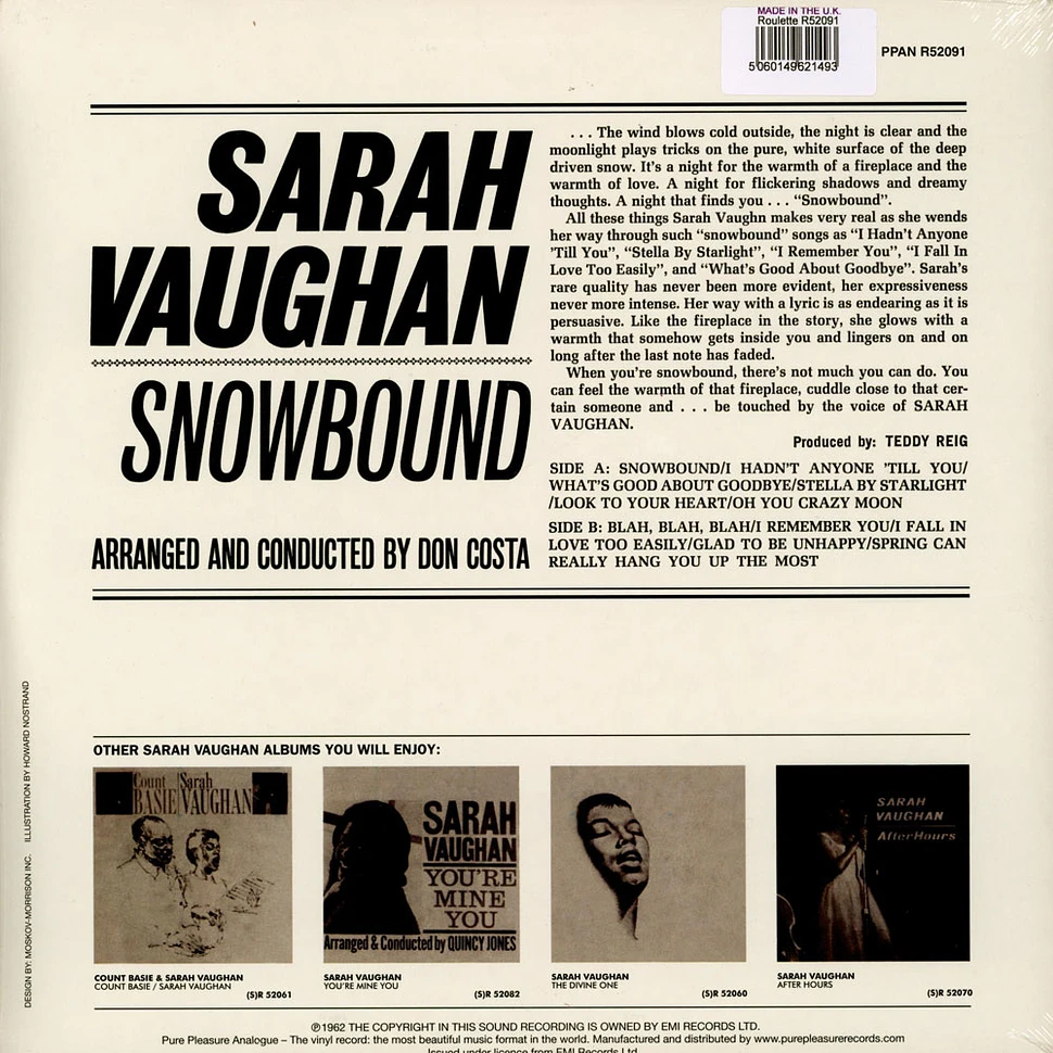 Sarah Vaughan - Snowbound