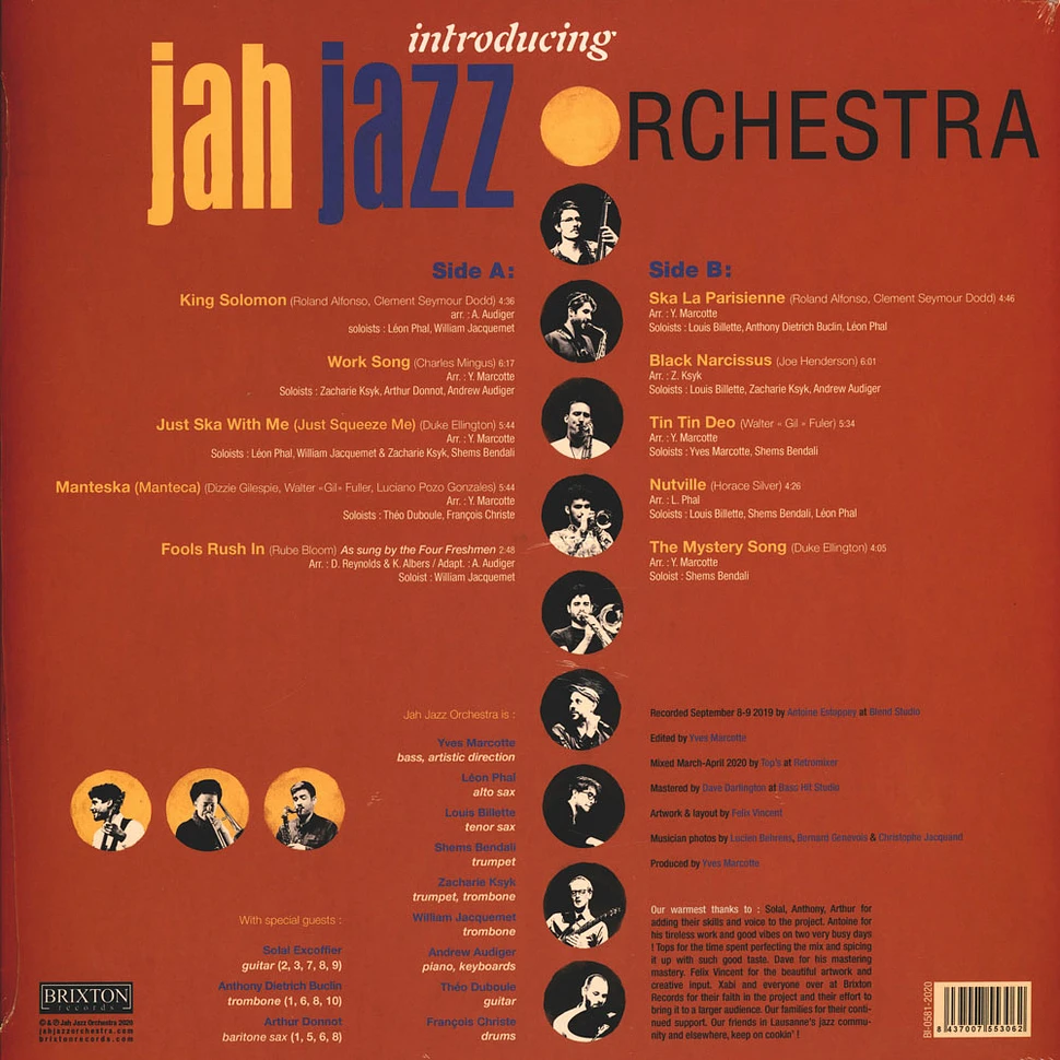 Jah Jazz Orchestra - Introducing Jah Jazz Orchestra