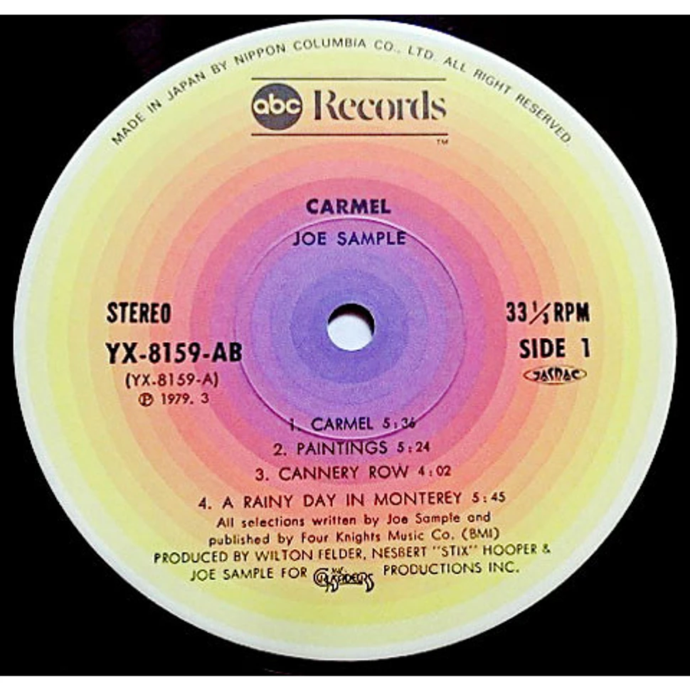 Joe Sample - Carmel