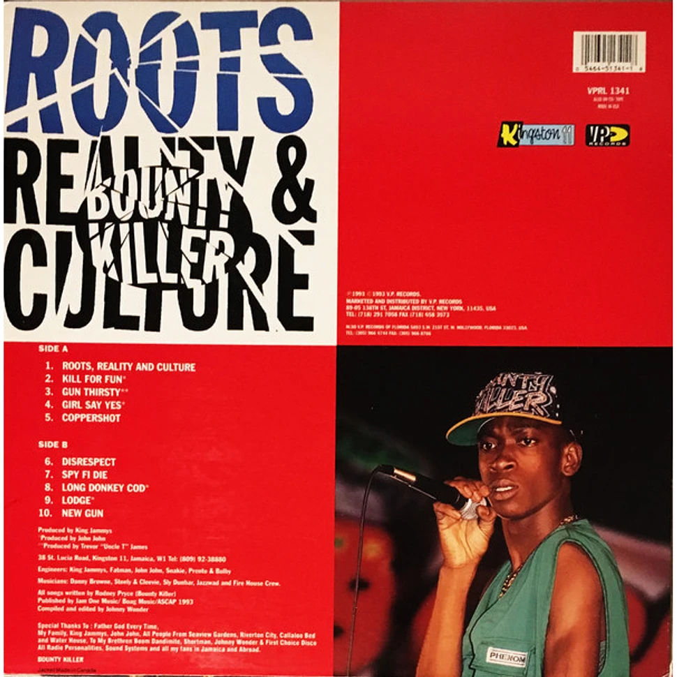 Bounty Killer - Roots, Reality & Culture