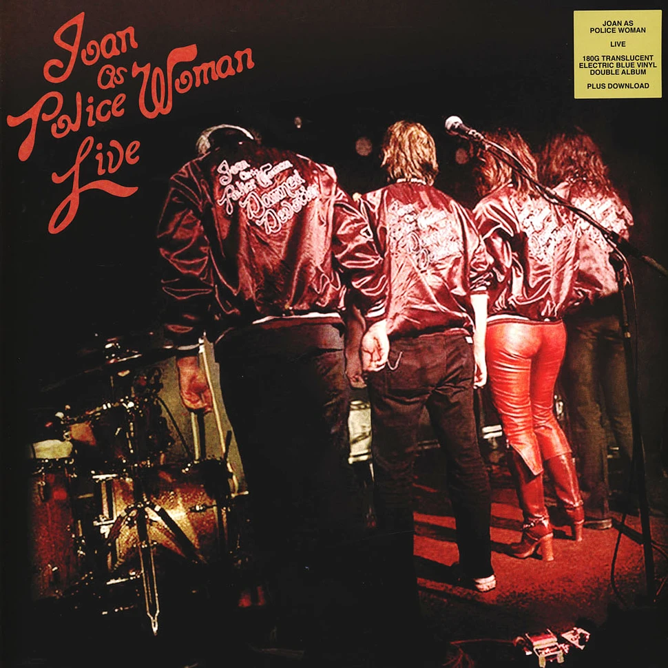 Joan As Police Woman - Live Colored Vinyl Edition