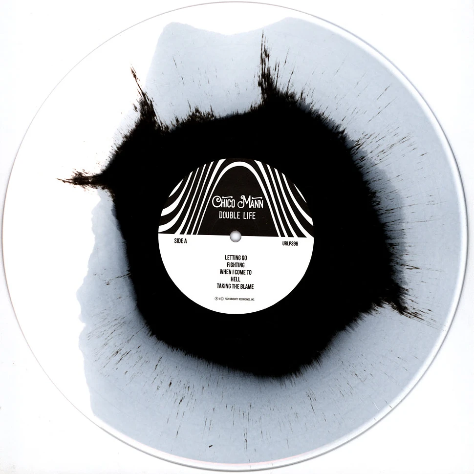 Chico Mann - Double Life Black & White Haze Colored Vinyl Edition