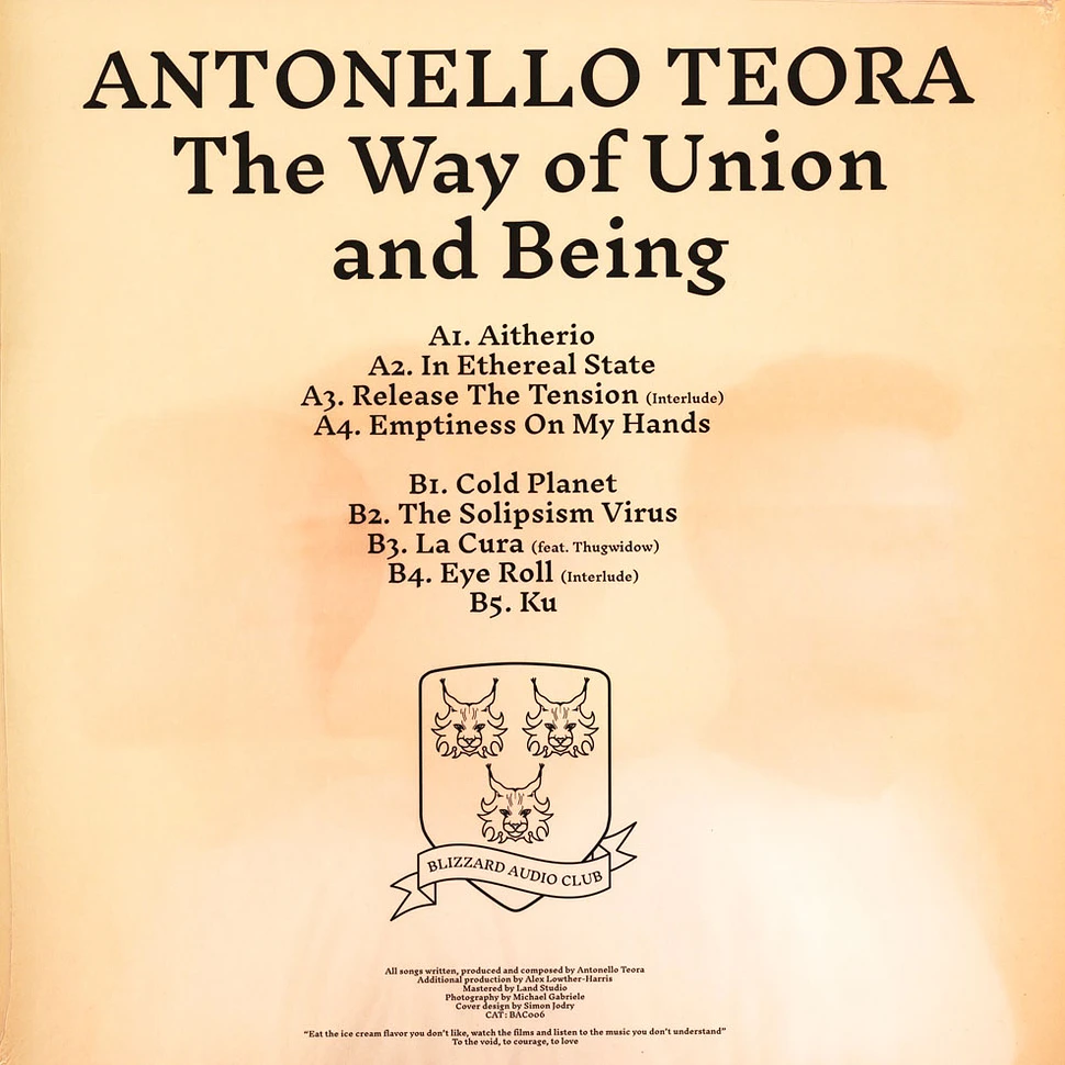 Antonello Teora - The Way Of Union And Being