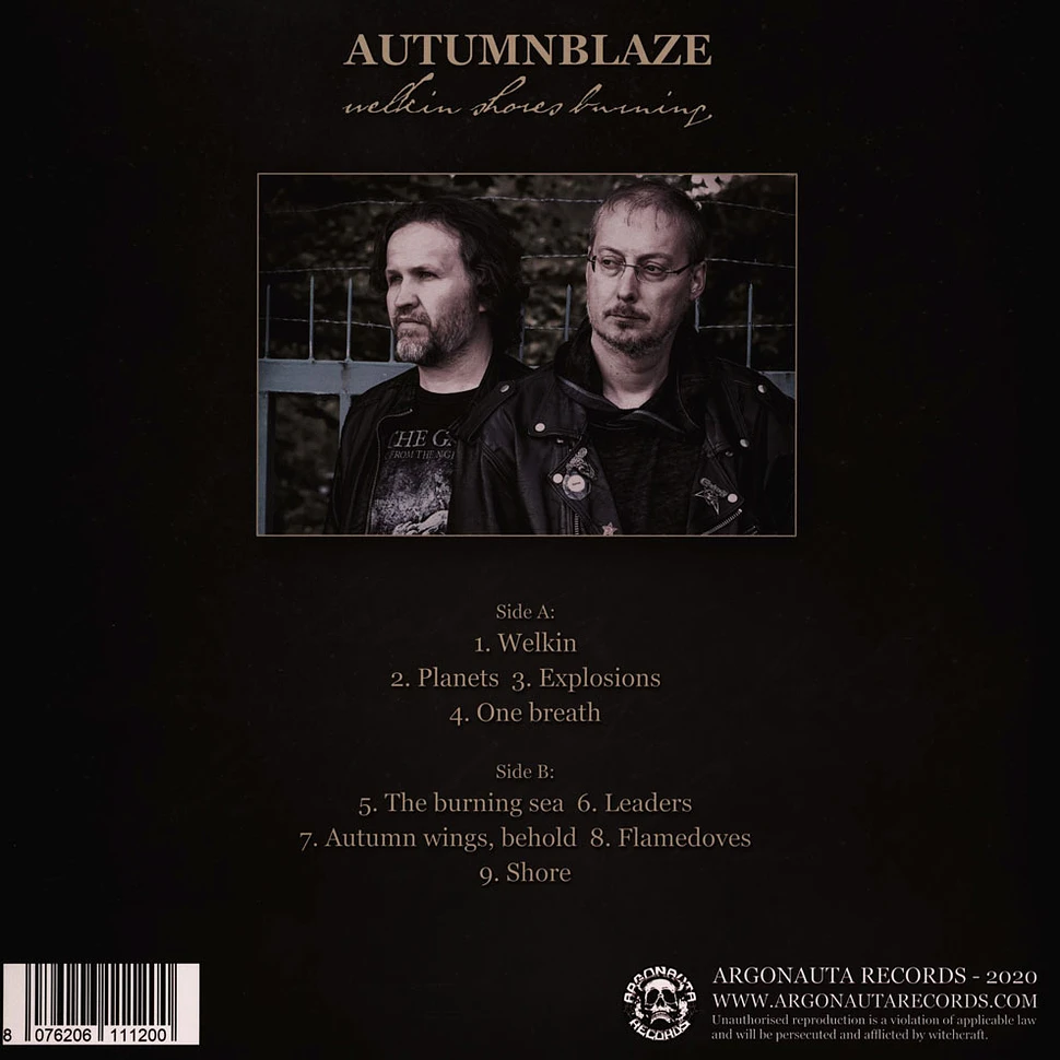 Autumnblaze - Welkin Shores Burning Colored Vinyl Edition
