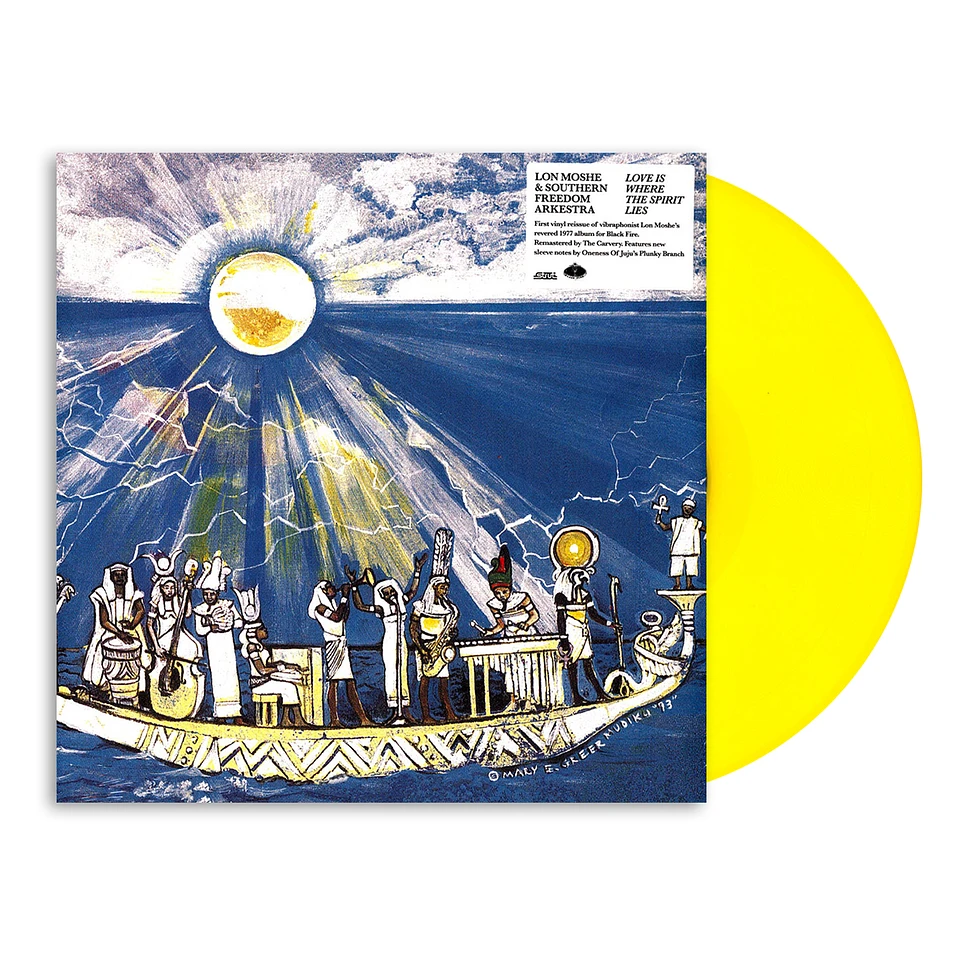 Lon Moshe & Southern Freedom Arkestra - Love Is Where The Spirit Lies Yellow Vinyl Edition