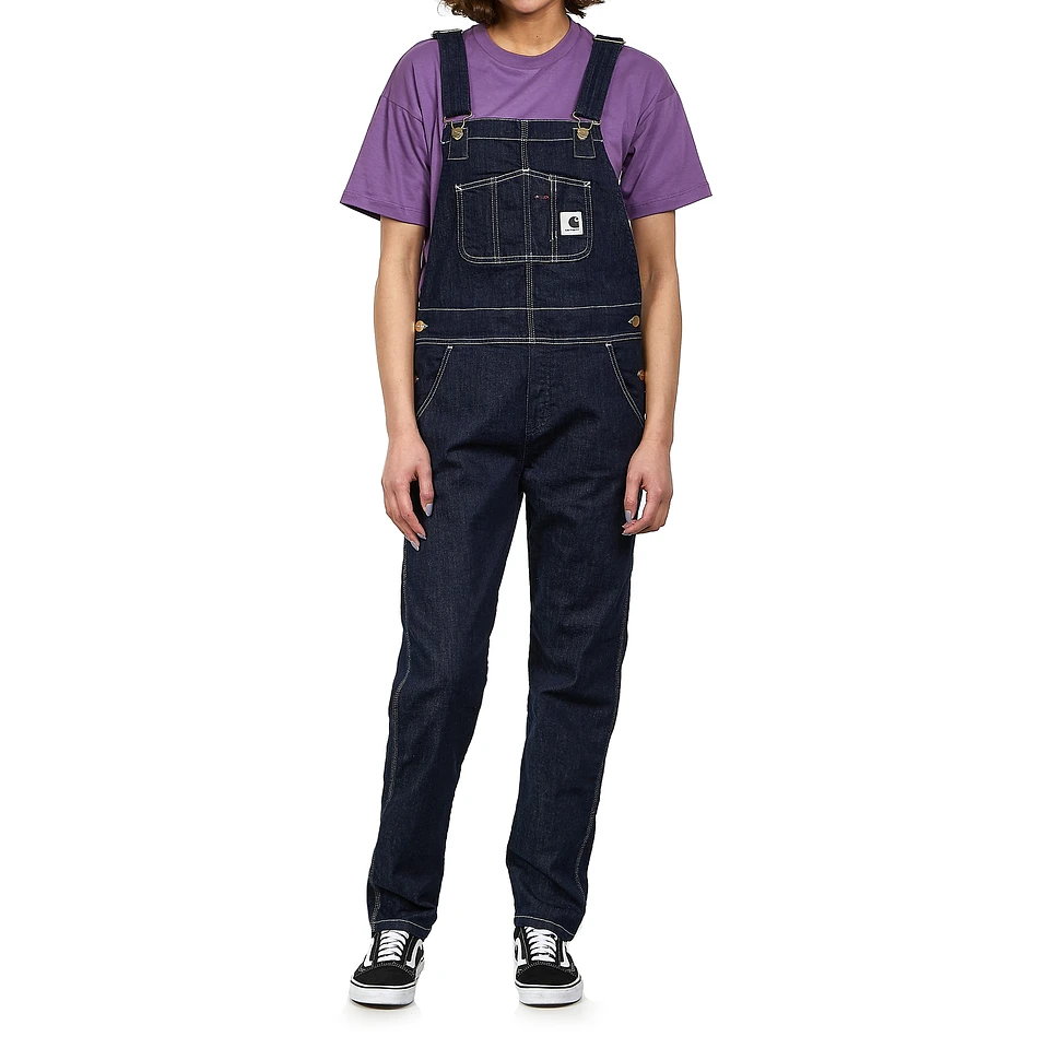 Carhartt WIP - W' Bib Overall "Gallatin" Blue Stretch Denim, 10 oz