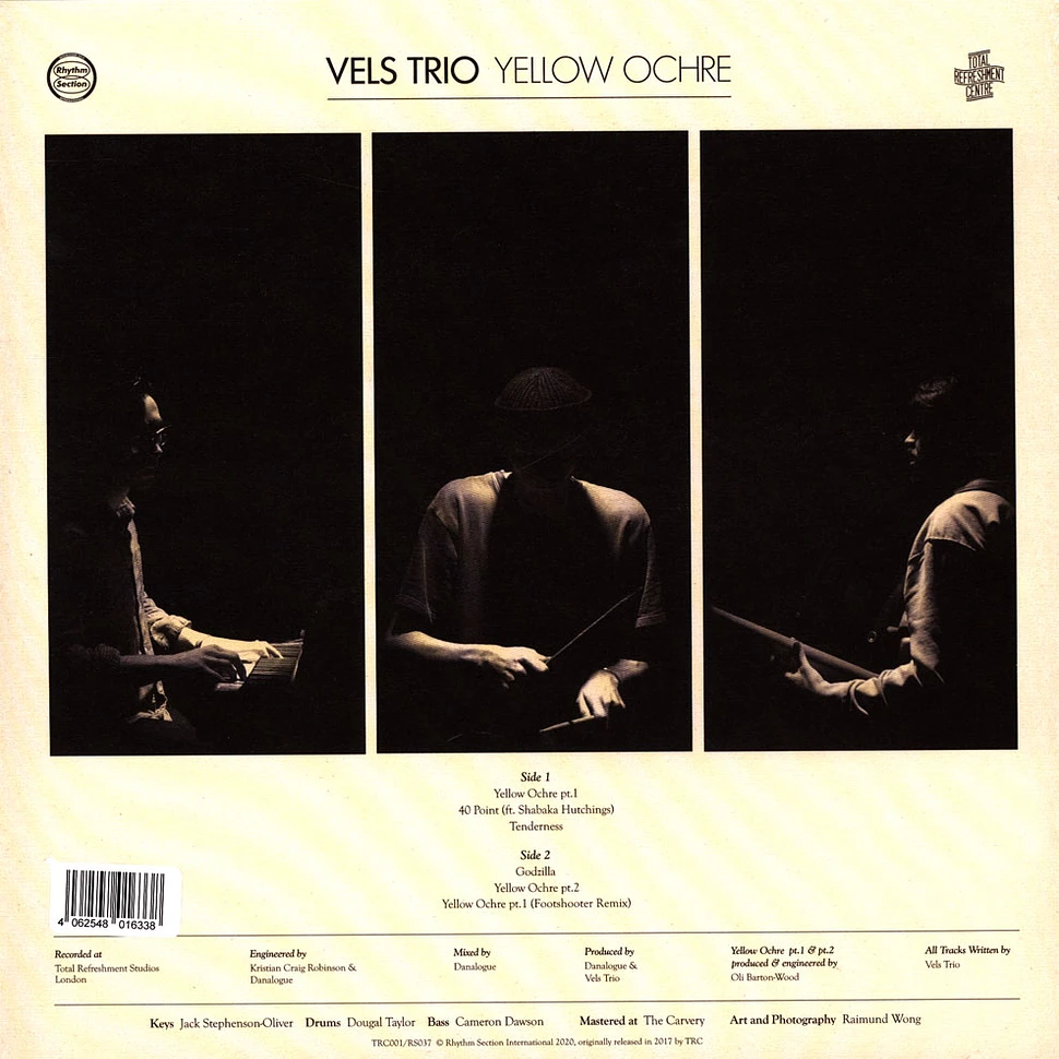 Vels Trio - Yellow Ochre Black Vinyl Edition