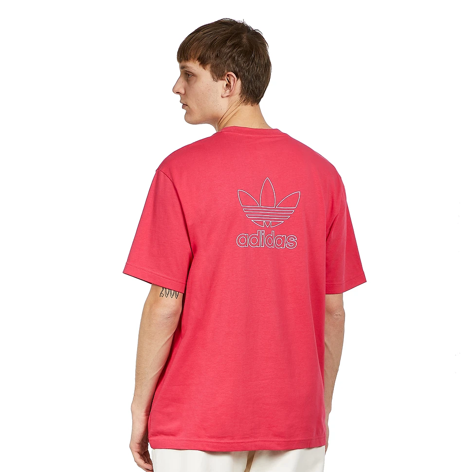 adidas - Back And Front Print Trefoil Tee