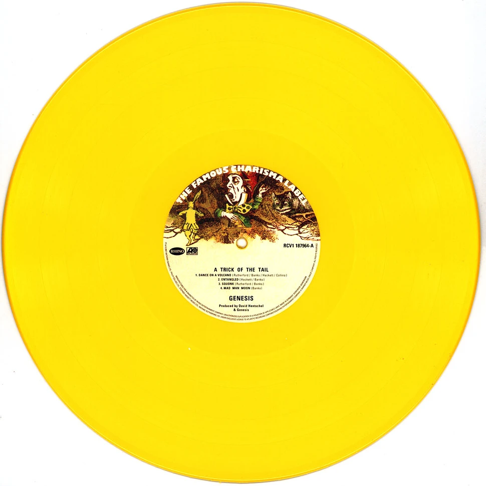 Genesis - Trick Of The Tail Yellow Vinyl Edition