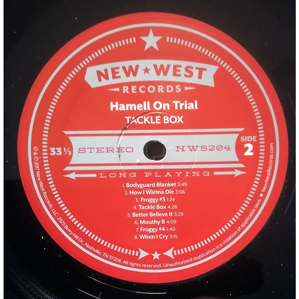 Hamell On Trial - Tackle Box