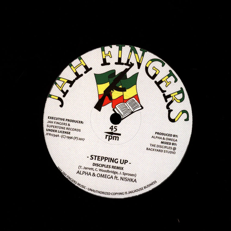 Alpha & Omega Ft.Nishka / Disciples - Stepping Up / Dub Mix 1, Dub Mix 2