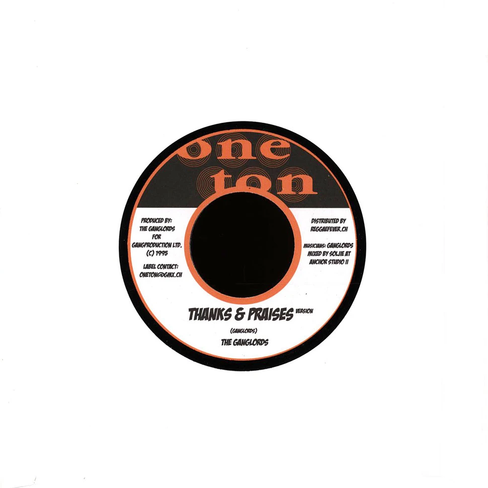 Frankie Paul & The Ganglords - Thanks & Praises 95 Remix / Version