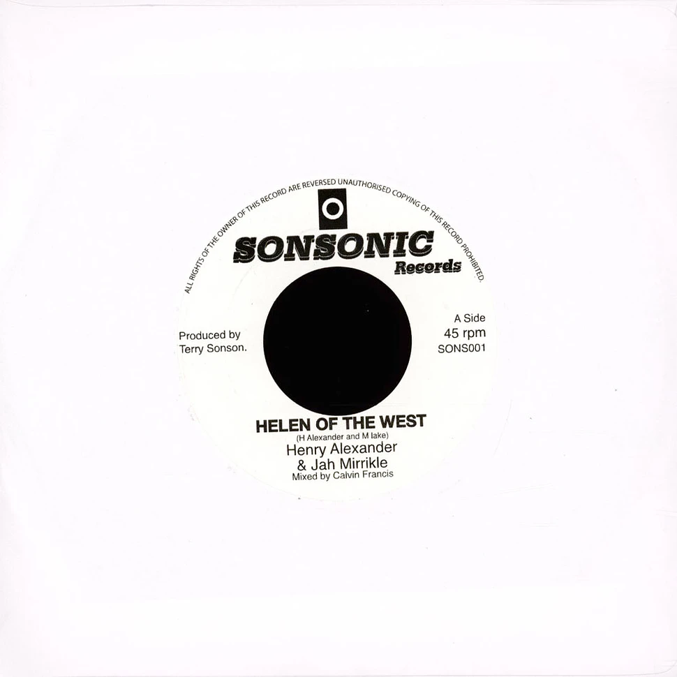 Henry Alexander & Jah Mirrikle /Calvin Francis - Helen Of The West / Dub