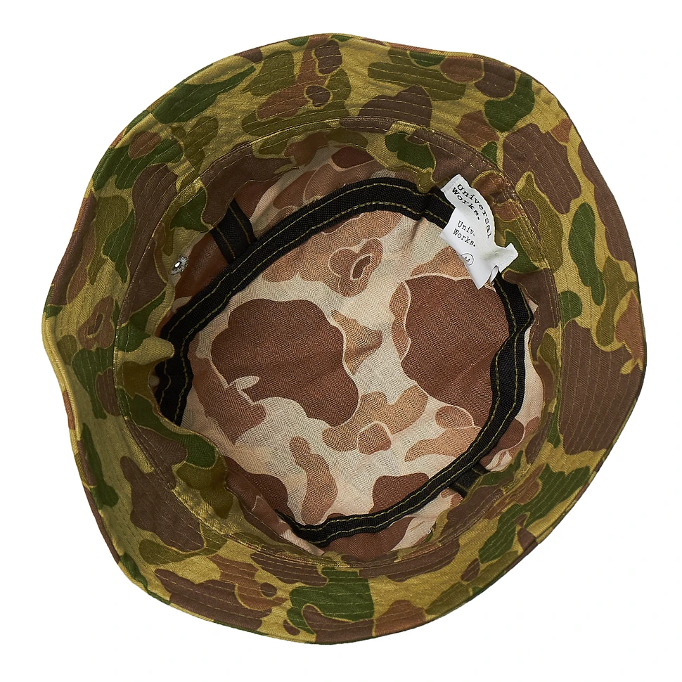 Universal Works - Frogskin Camo Bucket Hat