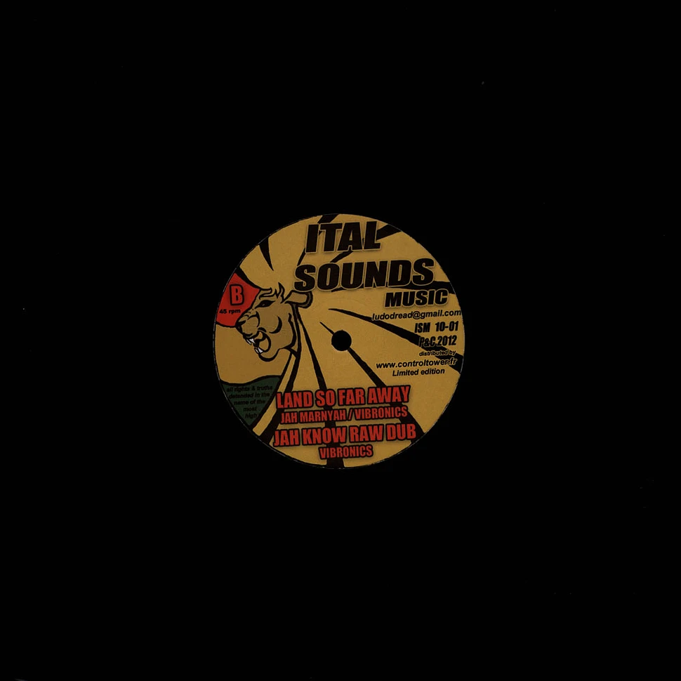 Parvez, Vibronics / Jah Marnyah, Vibronics - Livin' Ain't Easy, Jah Know Dubwise / Land So Far Away, Jah Know Raw Dub