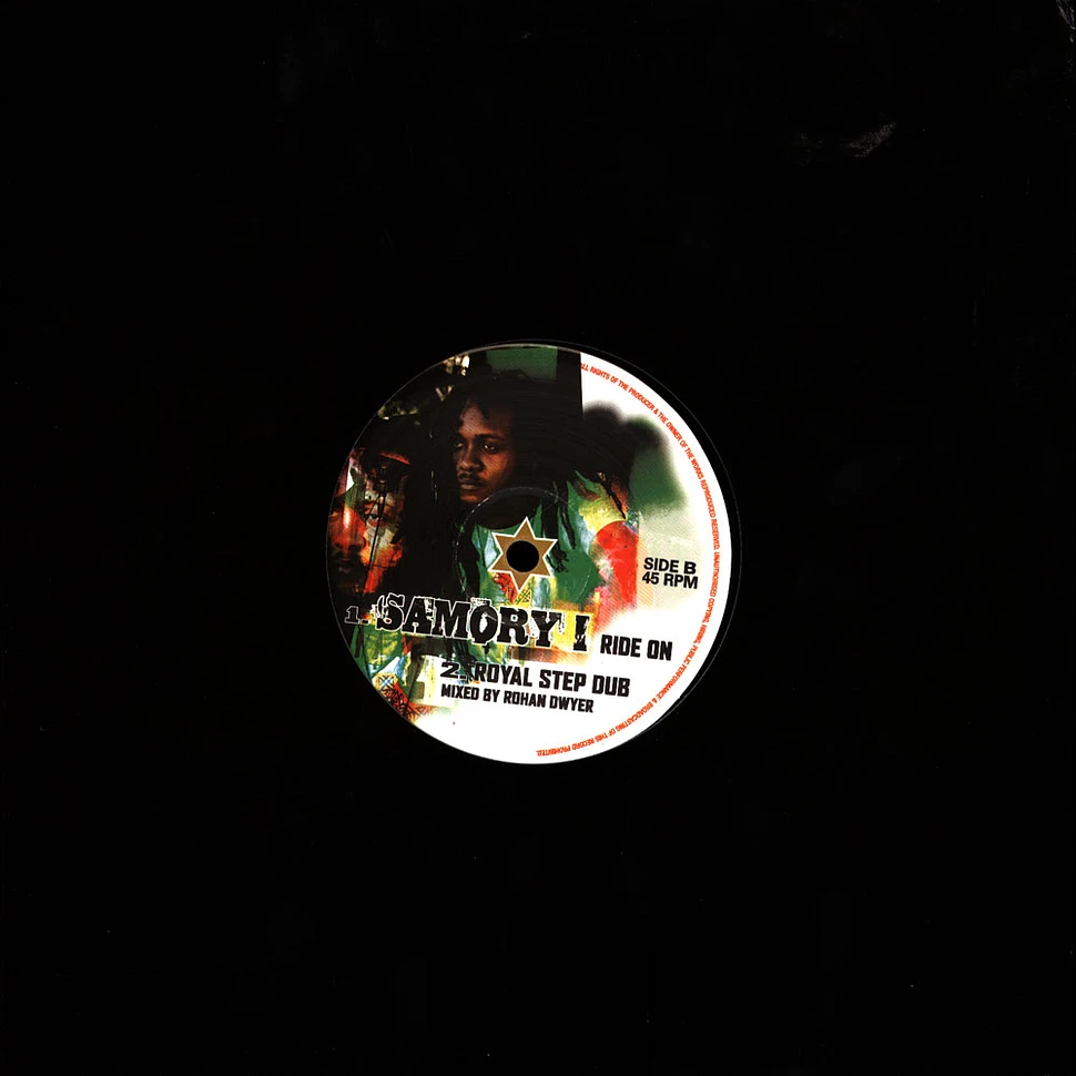 Samory I , Russ D / Samory I , Rohan Dwyer - Ride On Rmx, Dub Cycle / Ride On, Royal Step Dub