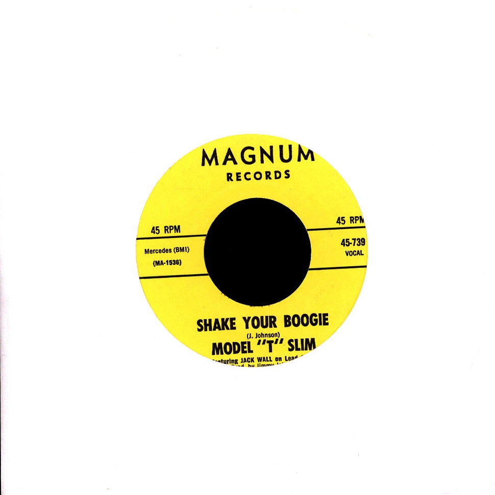 Model 'T' Slim - Shake Your Boogie/Jackson Tennessee