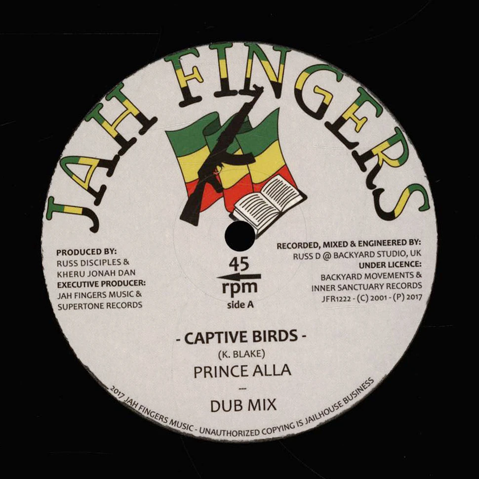 Prince Alla, Russ Disciple - Captive Birds, Dub Mix / Nuclear Race, Dub Mix