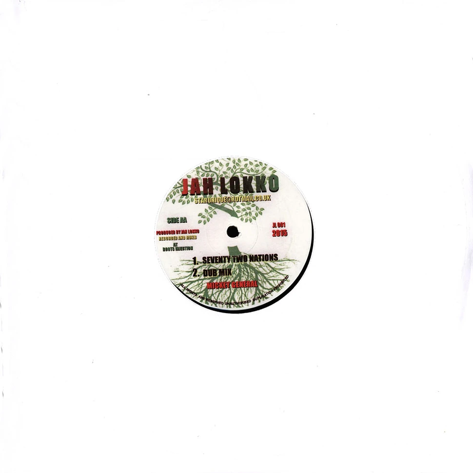 Mickey General, Roots Injection - Warrior, Dub Mix / Seventy Two Nations, Dub Mix